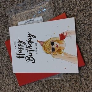 Taylor Swift Birthday Card